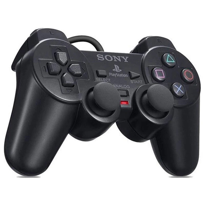 دسته بازی تک شوکدار Sony PS2 مشکی