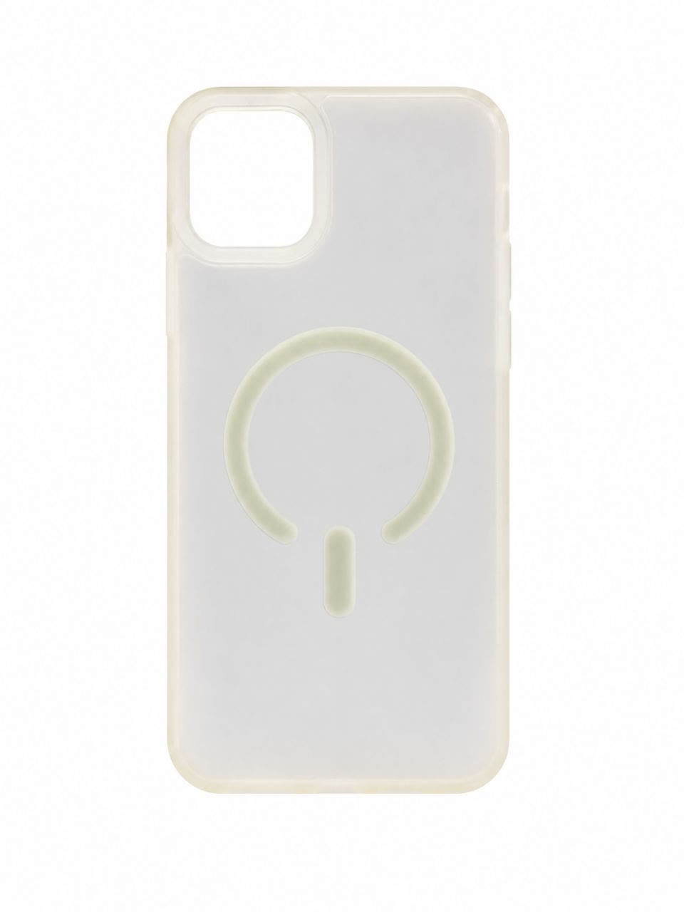 قاب مگ سیف Iphone 11ProMax پشت شفاف مات