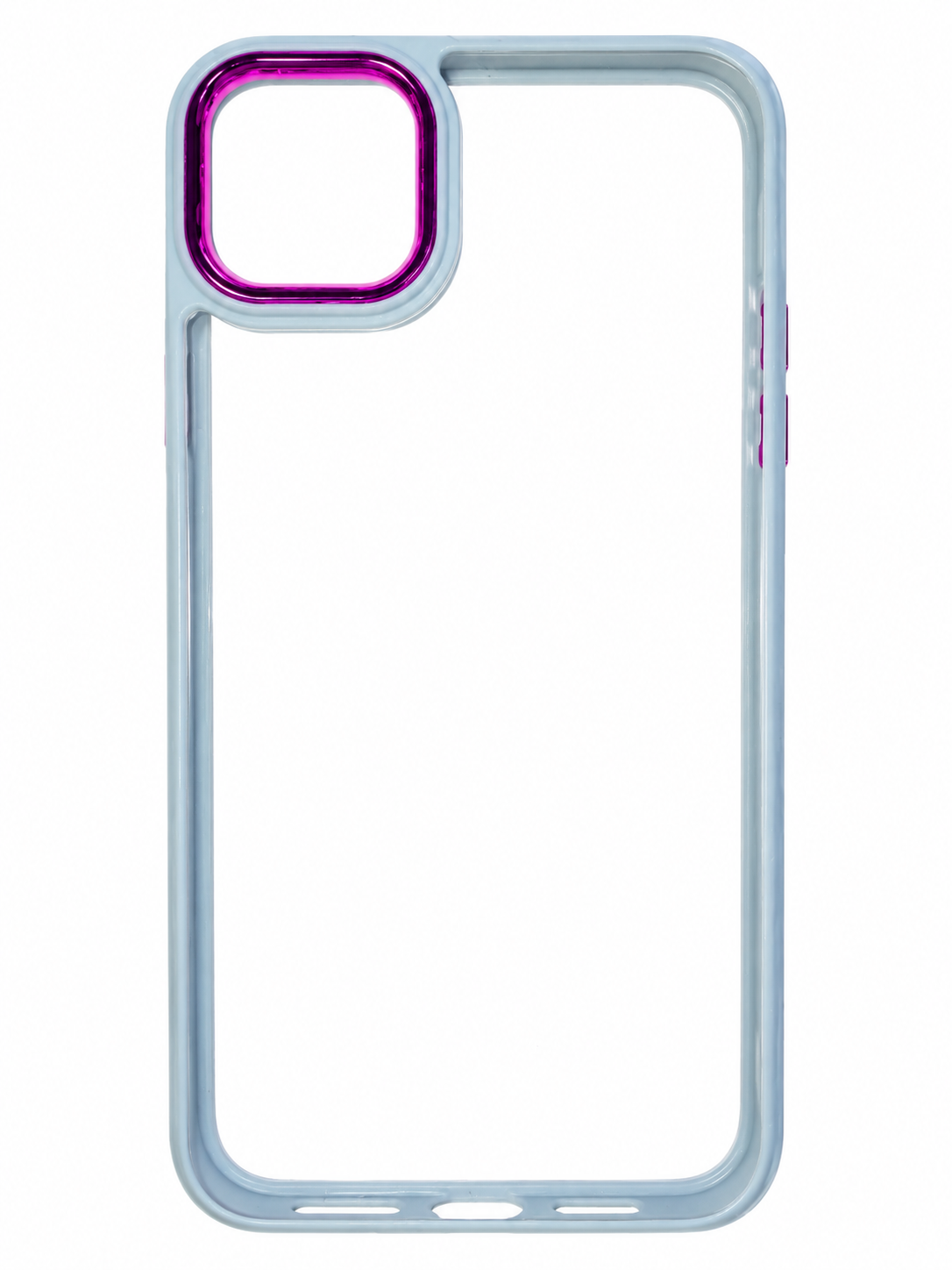 قاب رو رنگی پشت شفاف Iphone 11ProMax