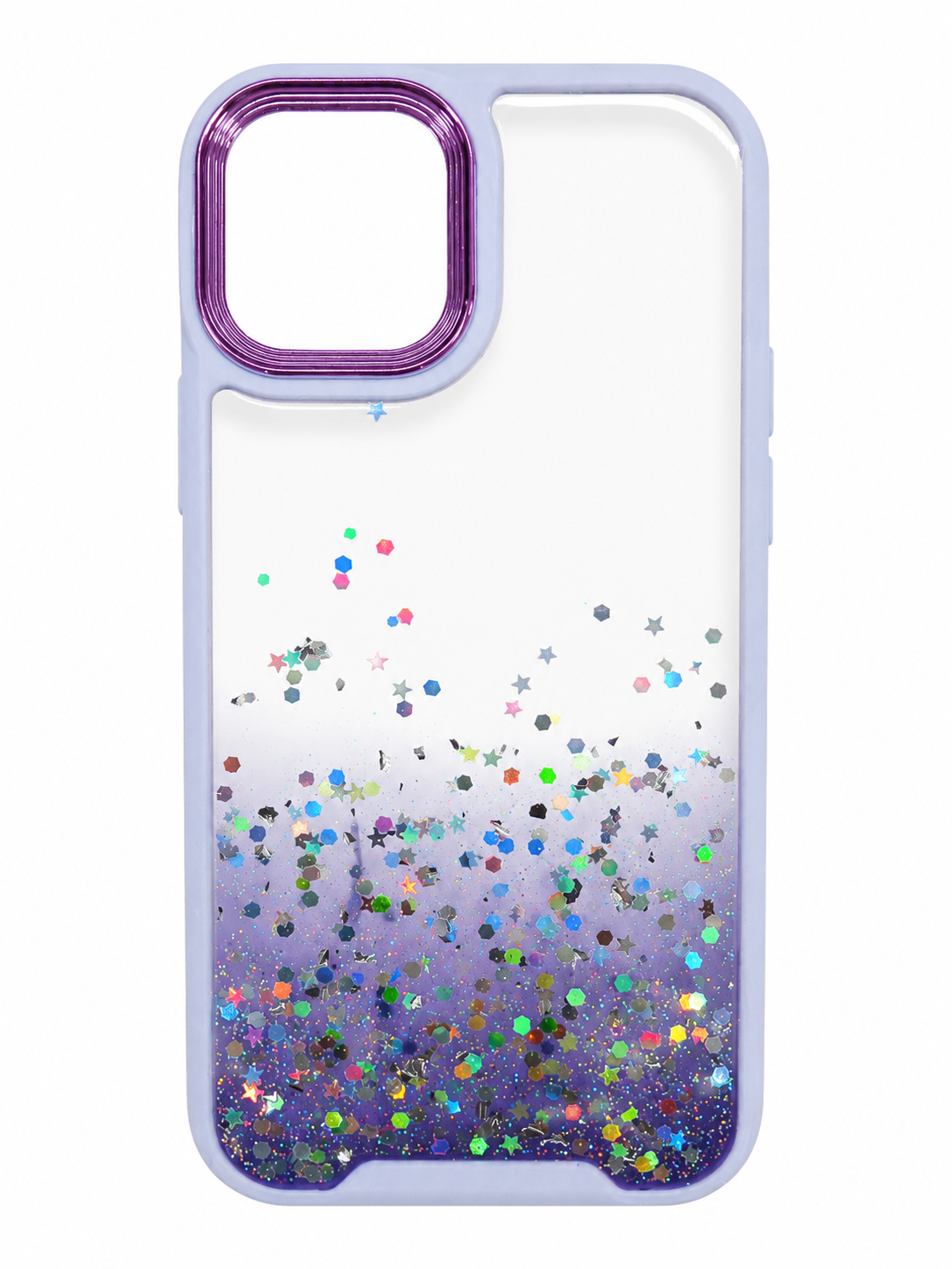 قاب دور رنگی پشت شفاف فانتزی Iphone 12Pro