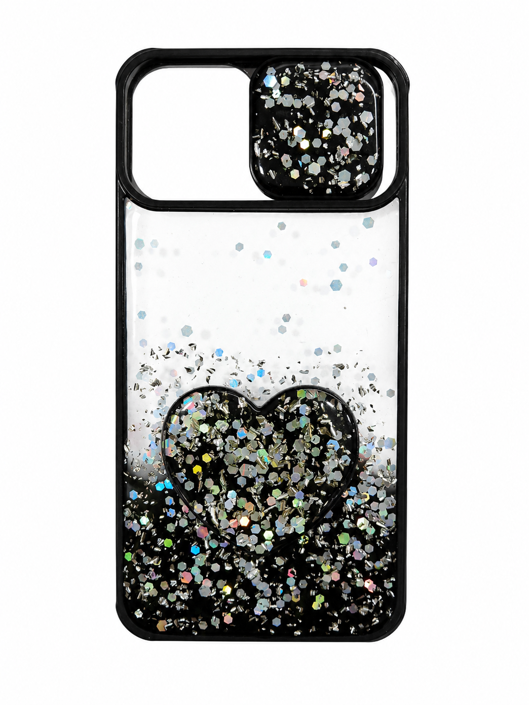قاب دور رنگی پشت شفاف فانتزی Iphone 12ProMax