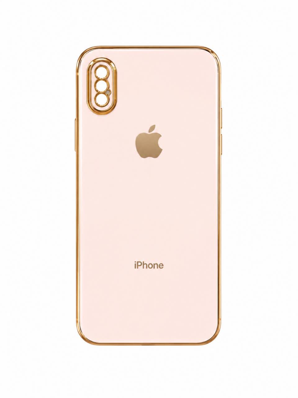 قاب دور طلایی Iphone X/Xs