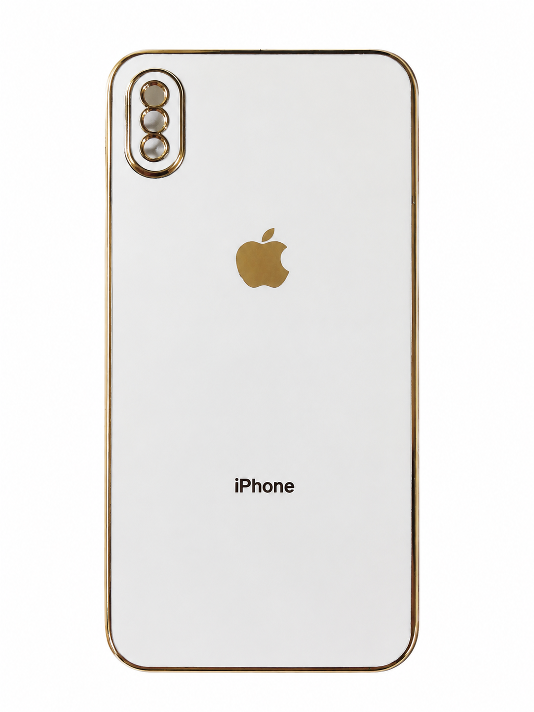 قاب دور طلایی Iphone Xsmax