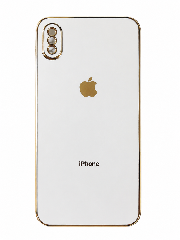 قاب دور طلایی Iphone Xsmax