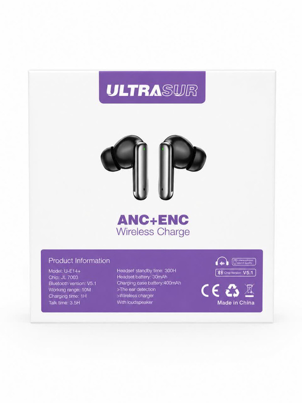 هندزفری بلوتوثی اولتراسور مدل +U-E14