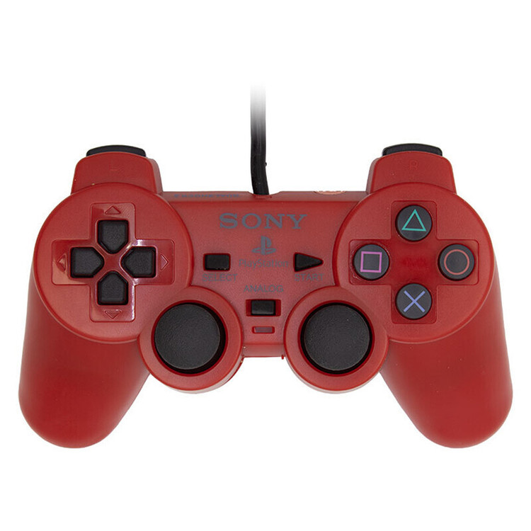دسته بازی تک شوکدار Sony PS2 مشکی