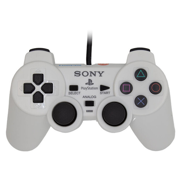 دسته بازی تک شوکدار Sony PS2 مشکی