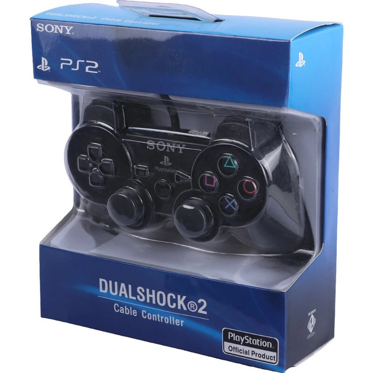 دسته بازی تک شوکدار Sony PS2 مشکی