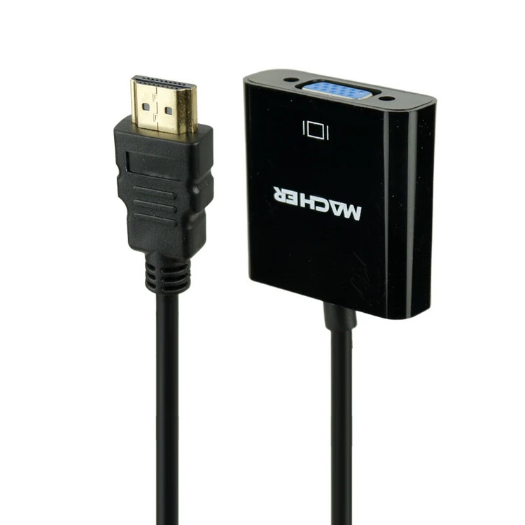 تبدیل HDMI به VGA مچر MR-206 + کابل صدا