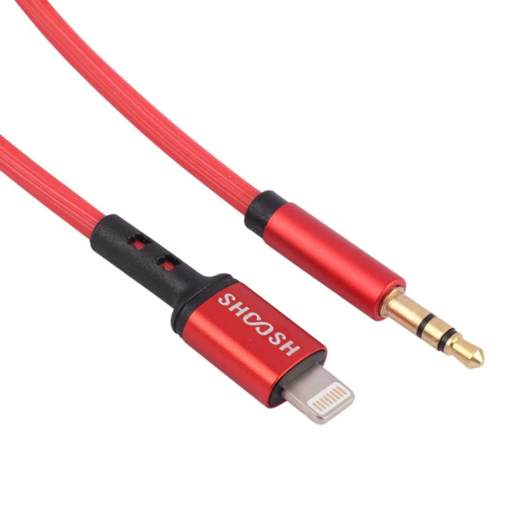 کابل تبدیل Lightning به AUX شوش SH-503 طول 1.1 متر