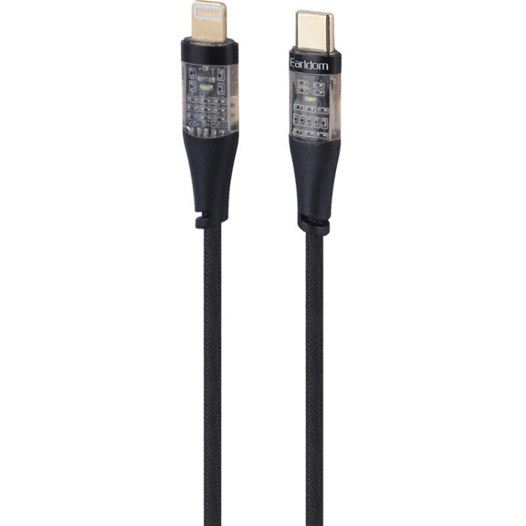 کابل تایپ سی به لایتنینگ فست شارژ 30 وات ارلدام EC-179C-L طول 1 متر