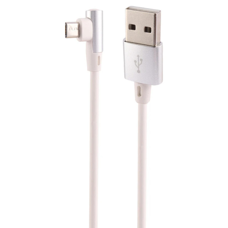 کابل میکرو یو اس بی فست شارژ 5 آمپر شوش یکسر L طول 1.1 متر